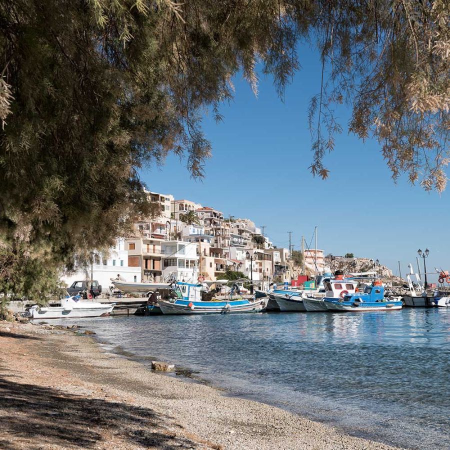 Kalymnos Beach and Seaside Town