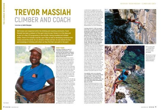 Trevor Massiah Climber Coach
