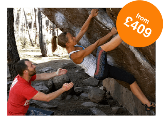 Rock and Sun Rock Climbing Holidays Rock Climbing Courses Bouldering from £409-01