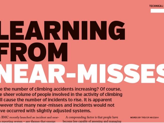 Learning from Near-Misses - Professional Mountaineer Summer 2020