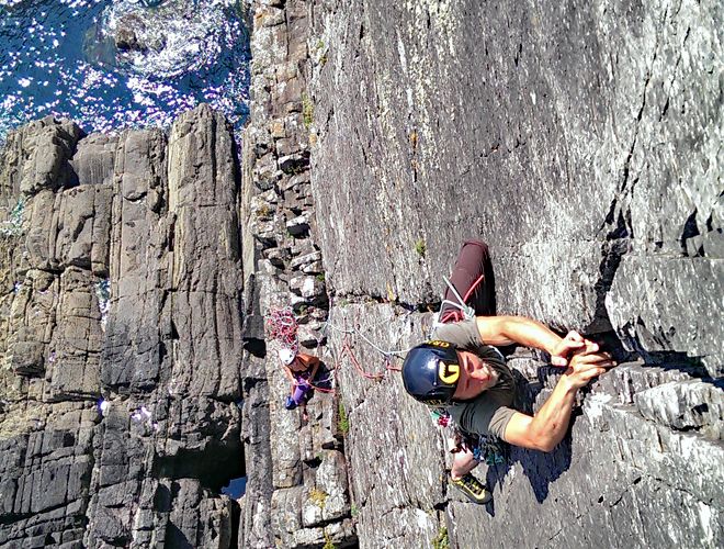 Rock & Sun Rock Climbing Courses Learn To Lead Trad