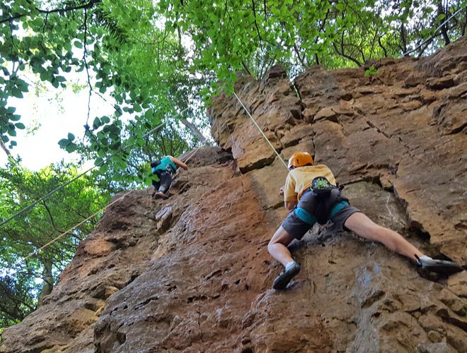 Rock & Sun Rock Climbing Holidays UK Wye Valley