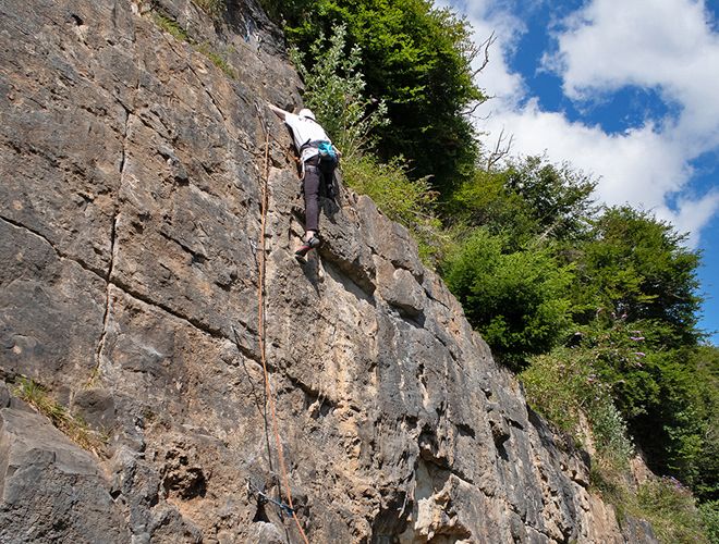 Rock & Sun Rock Climbing Holidays UK Wye Valley