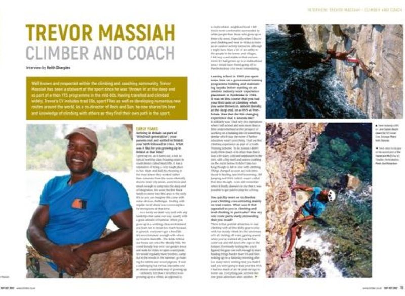 Trevor Massiah Climber Coach