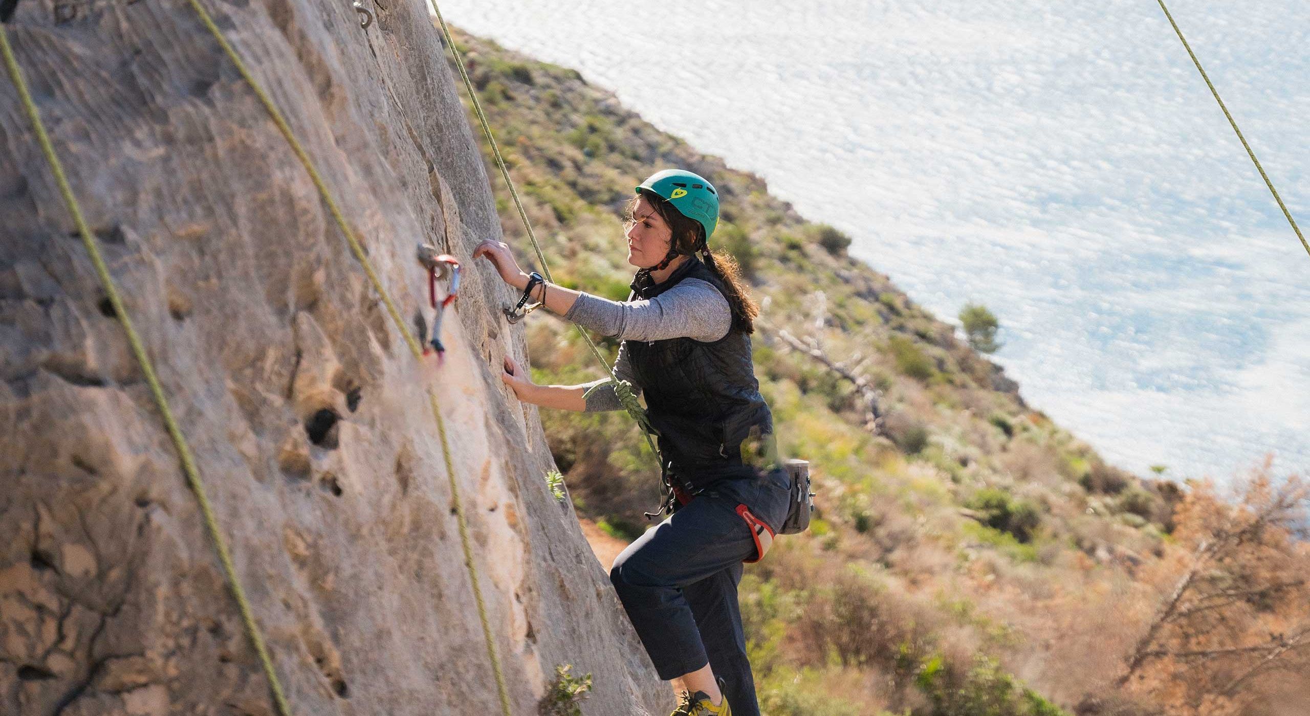 Rock and Sun Rock Climbing in Costa Blanca