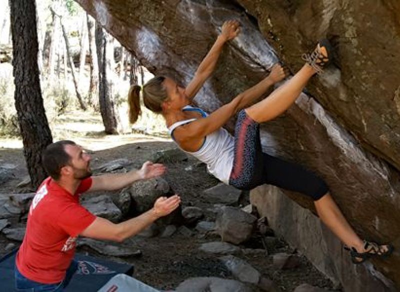 Rock and Sun Rock Climbing Holidays Rock Climbing Courses Albarracin Bouldering Trip 01